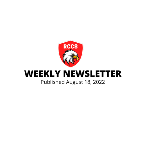 Weekly Newsletter August 18, 2022