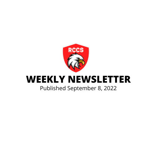 Weekly Newsletter September 8, 2022