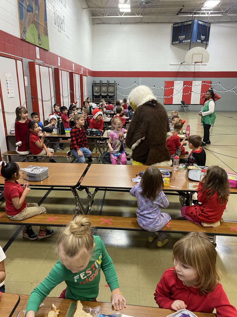 Rock County Christian School  Eddie the Eagle Visits our Elementary Campus