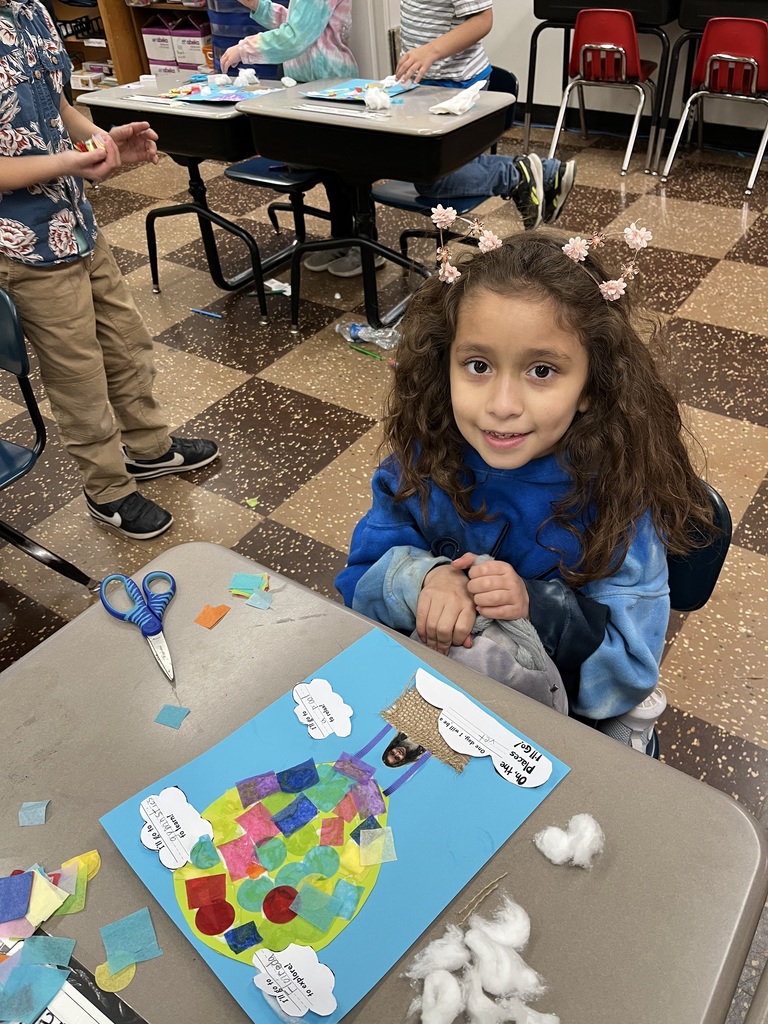 Rock County Christian students in Mr. Fox's class celebrate Read Around America Day with themed crafts and stories by Dr. Seuss