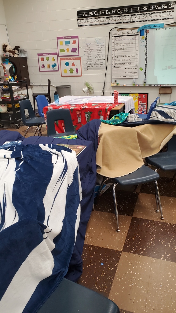 Rock County Christian School Third Grade Class Having a Read In